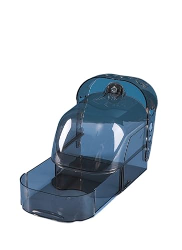 CHUANYGU Vogeltränke aus Acryl mit Haken zum Aufhängen & abnehmbarer Schublade – Käfighalterung Badewanne für Sittiche, Nymphensittiche und kleine Papageien CHUANYGU Vogeltränke aus Acryl mit Haken zum Aufhängen & abnehmbarer Schublade – Käfighalterung Badewanne für Sittiche, Nymphensittiche und kleine Papageien von CHUANYGU