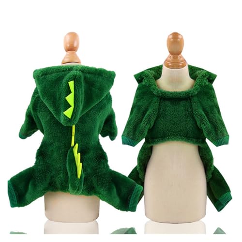 Fleece-Hunde-Kapuzenpullover, Wintermantel – warmer Haustier-Overall für kleine Hunde wie Chihuahua, Yorkie und andere kleine Rassen, gemütliche Fleece-Bekleidung mit Kapuze, Größe M Fleece-Hunde-Kapuzenpullover, Wintermantel – warmer Haustier-Overall für kleine Hunde wie Chihuahua, Yorkie und andere kleine Rassen, gemütliche Fleece-Bekleidung mit Kapuze, Größe M von CHUANYGU