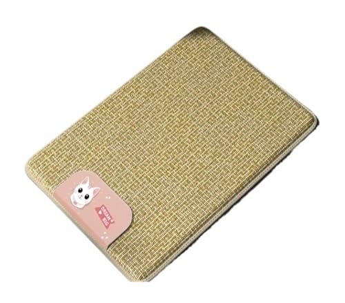 Sommer-Kühlmatte für Katzen und Hunde, rutschfeste, atmungsaktive Rattan-Haustiermatte, Eisseide-Kühlkissen für gleichmäßige Wärmeableitung (Katze, XXL) von CHUANYGU