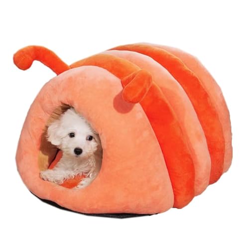 Tingting's Dream Kreatives süßes Katzenbett, Höhle, Winter, warm, Haustier-Schlafbett, weich, rutschfest, Katzenhausbett für drinnen und draußen, Orange, 50 x 40 x 30 cm, Orange, 50 x 40 x 30 cm Tingting's Dream Kreatives süßes Katzenbett, Höhle, Winter, warm, Haustier-Schlafbett, weich, rutschfest, Katzenhausbett für drinnen und draußen, Orange, 50 x 40 x 30 cm, Orange, 50 x 40 x 30 cm von CHUANYGU