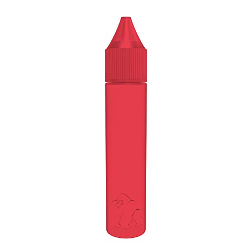 Chubby Gorilla Flaschen aus LDPE, 30 ml, 5 Stück, rot von Chubby Gorilla