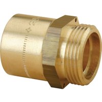 Gerader Nippel mit Flachdichtung zum Anlöten an Kupfer 10/32 - cu 35 von CHUCHU DECAYEUX