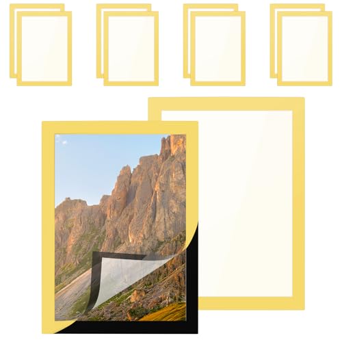 CHUENHEI 10 Stück Diamond Painting Rahmen 30x40 cm Gold, Magnetrahmen Selbstklebend, magnetischer Diamond Painting Bilderrahmen Selbstklebend für Wanddekoration CHUENHEI 10 Stück Diamond Painting Rahmen 30x40 cm Gold, Magnetrahmen Selbstklebend, magnetischer Diamond Painting Bilderrahmen Selbstklebend für Wanddekoration von CHUENHEI