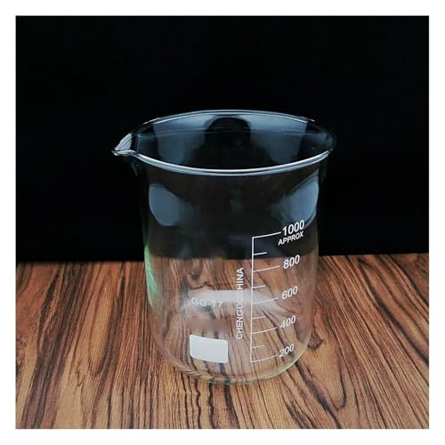 1 STÜCKE 200 ml Bis 2000 ml Laborglas Bechergrößen Experiment(300ml) von CHUIXISH