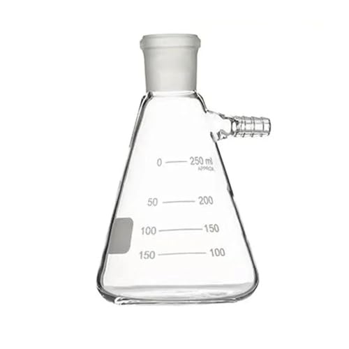 1 STÜCKE 25 ml Bis 2000 ml Glas Vakuum Schleifen Mund Saugflasche Labor Flasche Mit Oberen Düse(250ml caliber19) von CHUIXISH