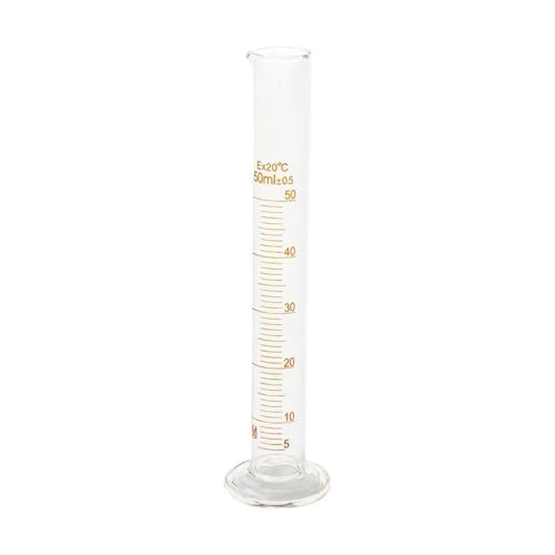 1 STÜCKE Dickes Glas Messzylinder-Set 5 ml 10 ml 25 ml 50 ml 100 ml Messzylinder-Kit for Labor(10ml 1pcs) von CHUIXISH