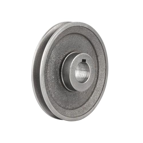 1 Stück Einzelschlitz-Keilriemenscheibe Durchmesser 150 mm A Typ Riemenscheibenmaterial Gusseisen Elektrowerkzeug-Zubehör(20mm) von CHUIXISH