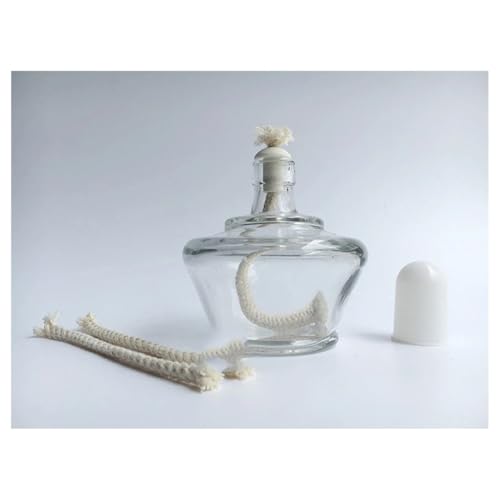 1 stücke 150 ml 250 ml Glas Brenner Lampe Mit Baumwolle Dochte for Labor(250ml and 10pcs wick) von CHUIXISH