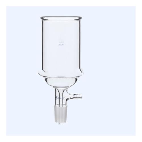 1 stücke Platte Saug Trichter Mit Perforierte Glas 30-1000ml Glas Platte Trichter(250ml joint No.24) von CHUIXISH