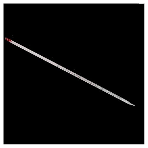 10/PK Laborthermometer, rotes Experimentierthermometer, Laborglasstab, Länge 30 cm, Genauigkeit 1 (C)(-10-110 (C)) von CHUIXISH