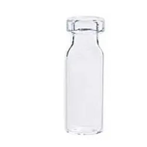 10 2 ml klares braunes Glas mit Jaw Cap 4CC transparente Glasbehälter(2ml Clear With Scale) von CHUIXISH