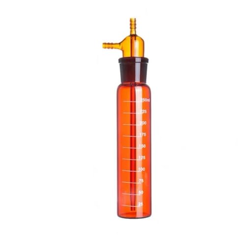 10 ml/25 ml/50 ml/75 ml/125 ml/250 ml/275 ml Braunes Laborglas, gerades Aufpralldämpfer-Flaschenrohr(10ml) von CHUIXISH