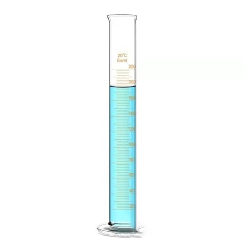 10 ml-1000 ml Messzylinder aus Glas mit Skalenlinie for das Labor(25ml 4pcs) von CHUIXISH