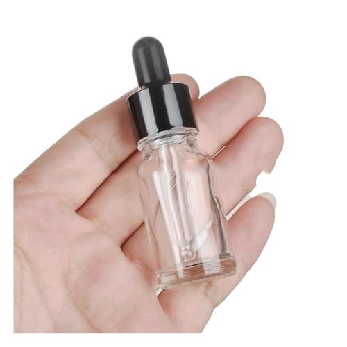 10 teile/los 5 ml Bis 100 ml Labor Klar Runde Glas Verfeinert Mit Glas Tropfer for Experiment(30ml) von CHUIXISH