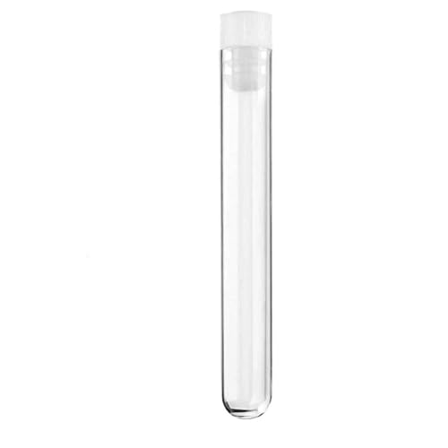 12x100mm Klare Kunststoffröhrchen Mit Kappen 8ml Röhrchen for Wissenschaftliche von CHUIXISH
