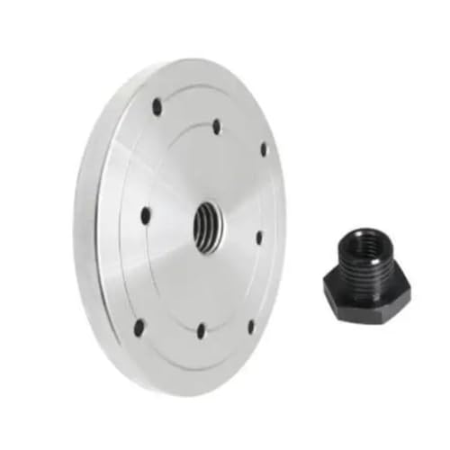 1SET Drechselbank-Planscheibe for M33 M18 1 Zoll Gewinde Holzbearbeitungs-Drehmaschinenfutter 2 "Flansch-Planscheibe(M18 x2.5-150mm) von CHUIXISH
