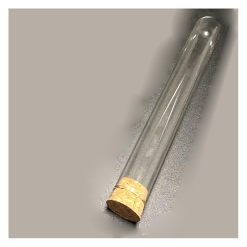 20 teile/satz 20X150mm Rround Bottom Glas Rohre Mit Korken Labor Labor von CHUIXISH