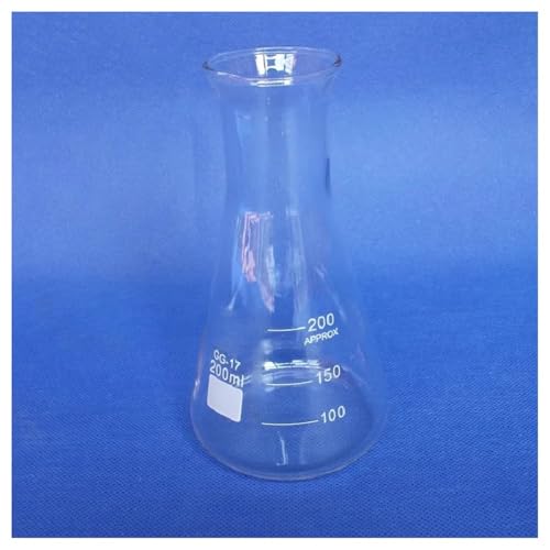 200 ml 1 stücke Labor Glas Dreieck Glaskolben Glas Erlenmeyerkolben Glas Glaskolben von CHUIXISH