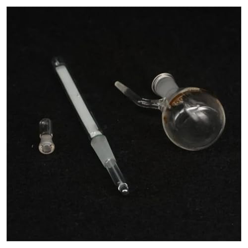 25/50 ml Laborglasflasche mit spezifischer Schwerkraft, Pyknometer-Klasse, mit Thermometer(50ml) von CHUIXISH