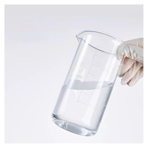 4 STÜCKE Transparent Hohes Becherglas Hochtemperaturbeständige Versuchsausrüstung Mit Skala 250 ml 500 ml(800ml 4PCS) von CHUIXISH
