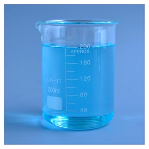 5 ml 10 ml 25 ml 50 ml 100 ml 150 ml 200 ml G3.3 Borosilikatglas Niedrige Form Becher Labor Schwere Wand(200ml) von CHUIXISH