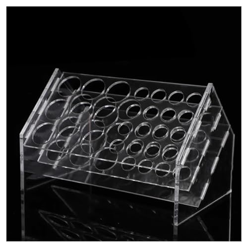 Acryl-Displayständer Regal for Tubes Transparent Storage Rack Holder Tube Rack 6 8 10 15Wells(15ml50ml-25holes) von CHUIXISH