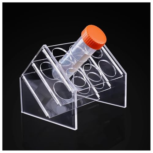 Acryl-Displayständer Regal for Tubes Transparent Storage Rack Holder Tube Rack 6 8 10 15Wells(50ml-6holes) von CHUIXISH