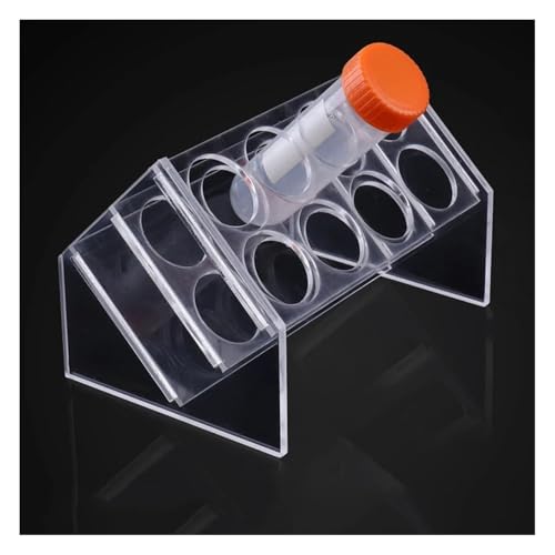 Acryl-Displayständer Regal for Tubes Transparent Storage Rack Holder Tube Rack 6 8 10 15Wells(50ml-8holes) von CHUIXISH