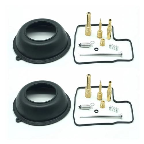Ersatzteil für Vergaser 2 Sets for 400 NV400 Vergaser Reparatur Kit Vakuum Membran Carb Float Nadel Ventil Schraube Dichtung Wiederaufbau Ersatzteil für Vergaser 2 Sets for 400 NV400 Vergaser Reparatur Kit Vakuum Membran Carb Float Nadel Ventil Schraube Dichtung Wiederaufbau von CHUIXISH
