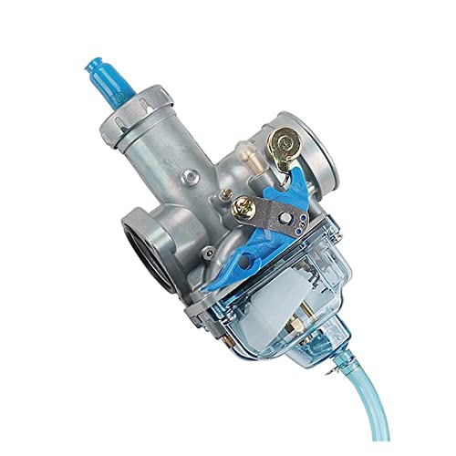 Ersatzteil für Vergaser 27 mm Kabel-Choke-Vergaser for 125 150 200 250 300cc EIN FERNSEHER Quad Go Kart PZ27. Motorradvergaser(Blue cover) von CHUIXISH