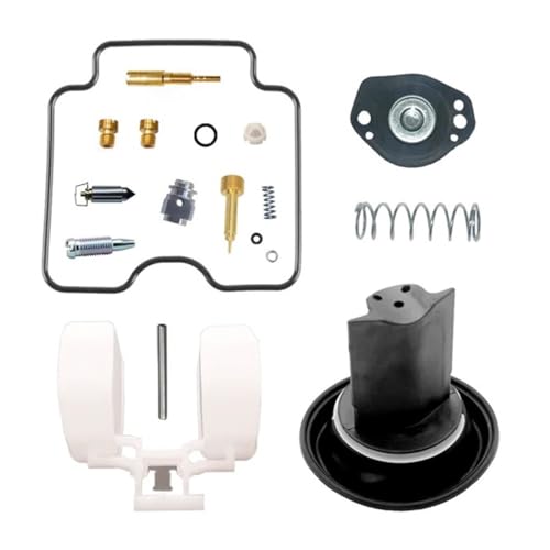 Ersatzteil für Vergaser 400Z LTZ 400 2003-2008 LT-Z400 Vergaser Reparatursatz Schwimmer & Membranteile(Type5) von CHUIXISH