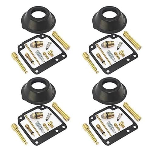 Ersatzteil für Vergaser 4sets Vergaser Reparatur Kit Float Ventil Pilot Schraube Kammer Dichtung Membran for XJR400 400 Ersatzteil für Vergaser 4sets Vergaser Reparatur Kit Float Ventil Pilot Schraube Kammer Dichtung Membran for XJR400 400 von CHUIXISH