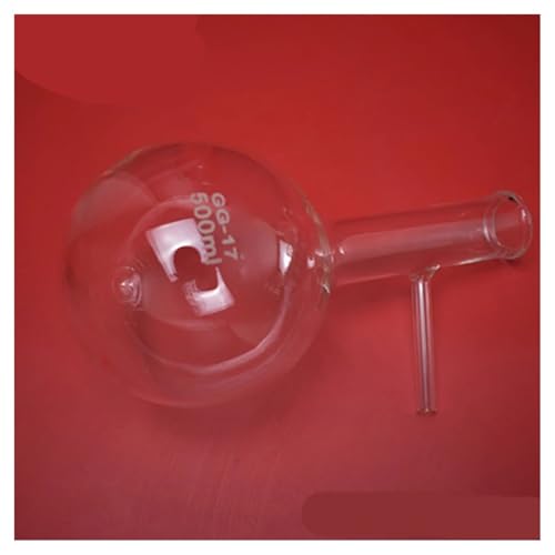 Glasdestillationskolben Laborkochen mit seitlichem Labor 60 ml 100 ml 150 ml 250 ml 500 ml 1000 ml(1000ml) von CHUIXISH