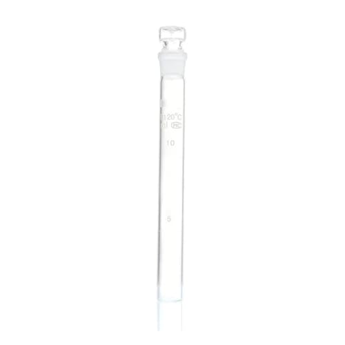 Glasrohr 10 25 50 100 ml Einzel 6/12 Gruppe Labor Flachbodenrohr mit Stopfen(25ml 6pcs) von CHUIXISH