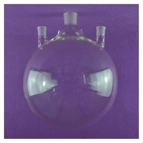 Laborglas 3 Hälse Rundglaskolben 34/35 24/29X2(10000ml) von CHUIXISH