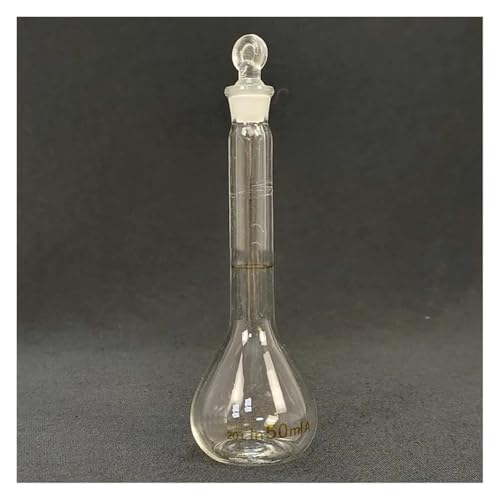 Weiß Braun Messkolben Aus Glas Transparent Messkolben Flasche Mit Volumen(25ML) von CHUIXISH