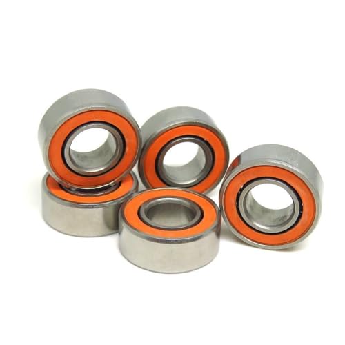 CHULKJFX 10pcs S686 2RS Ceramic Bearing 6x13x5 mm ABEC-7 Stainless Hybrid Ceramic Bearing 686 S686C SMR686 RS 2OS Fishing Reels Bearings(S685C-2OS 5x11x5mm) von CHULKJFX