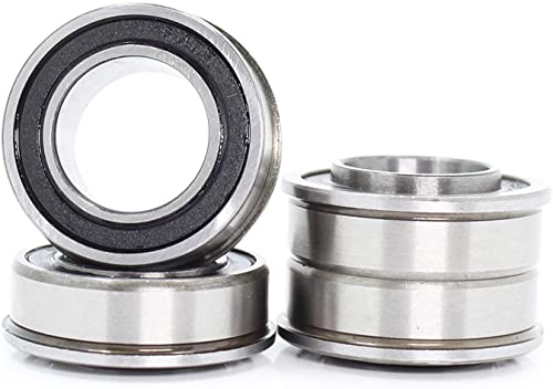 TMP1105 Flanschkugellager 4 Stück F6003 F6003RS Lager F6003-19-2RS 19 x 35 x 11 mm ABEC-1 Flanschkugellager F6003-RS for Gartenwagen-Radlager von CHULKJFX