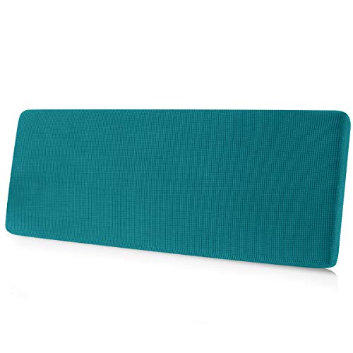 CHUN YI 1 Stück Sofa Sitzkissenbezug Stretch Sitzkissenschutz Elastischer Husse Überzug für Sofa Sitzkissen rutschfest Stoff Möbelschutz(2-Sitzer,Blau) von CHUN YI