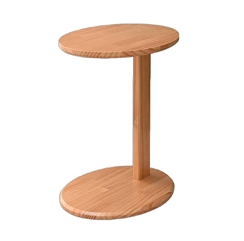 CHUNXVLI Couchtisch Für Sofa Einfacher Runder Couchtisch Nordic Massivholz Couchtisch Side Loungetisch Teetisch Für Wohnzimmer Teetisch(B) von CHUNXVLI