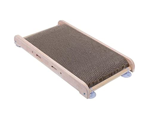 CHUNXVLI Kratzbrett für Katzen Haustier Katze Papier Scraperboard Kratzbaum für Katze Massivholz Schleifen Klauenbrett Anti-Kratzer Katzen Spielzeug Kratzbaum für Innen CHUNXVLI Kratzbrett für Katzen Haustier Katze Papier Scraperboard Kratzbaum für Katze Massivholz Schleifen Klauenbrett Anti-Kratzer Katzen Spielzeug Kratzbaum für Innen von CHUNXVLI