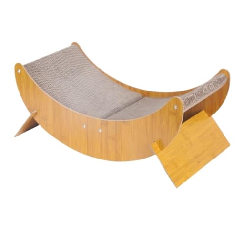 CHUNXVLI Kratzbrett für Katzen Katzenkratzen Karton Katzenkratzer Sofa Bett Katzenkratzer Lounge für Innen Ruhe Kralle Schleifen Katzenkratzer für Innen von CHUNXVLI