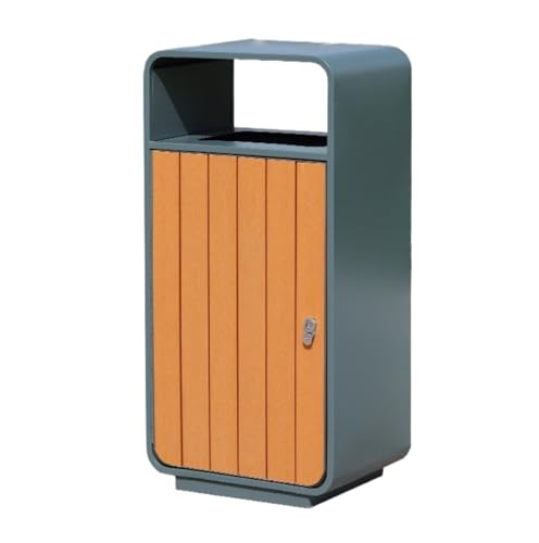 CHUNXVLI Quadratischer Metall-Mülleimer, für den Innen- und Außenbereich, kommerzieller Mülleimer, geeignet für Innenbereich, Büro, Einkaufszentrum, Restaurant, Garten CHUNXVLI Quadratischer Metall-Mülleimer, für den Innen- und Außenbereich, kommerzieller Mülleimer, geeignet für Innenbereich, Büro, Einkaufszentrum, Restaurant, Garten von CHUNXVLI