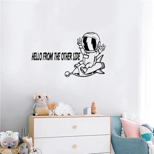 Astronaut Wandaufkleber Vinyl Kunst Home Dekoration für Sofa TV Wohnzimmer Schlafzimmer abnehmbare Kunst Aufkleber Astronaut Wandaufkleber Vinyl Kunst Home Dekoration für Sofa TV Wohnzimmer Schlafzimmer abnehmbare Kunst Aufkleber von CHUNYAGOK