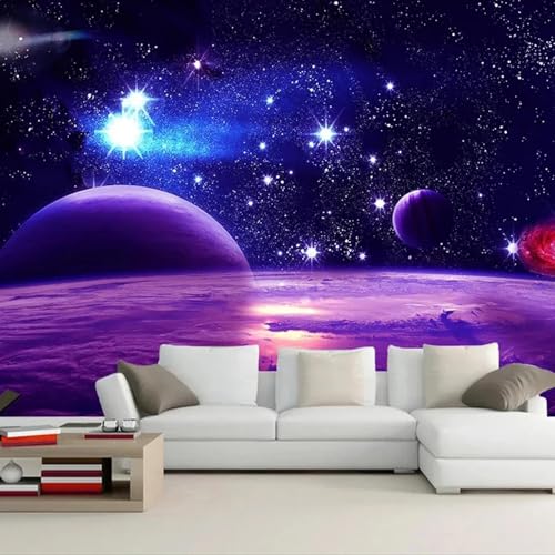 CHUNYAGOK 3D-Wandbild Tapete Universum Sternenhimmel Wandmalerei geeignet für Wohnzimmer Schlafzimmer Tapete Wandtattoo wasserdicht von CHUNYAGOK