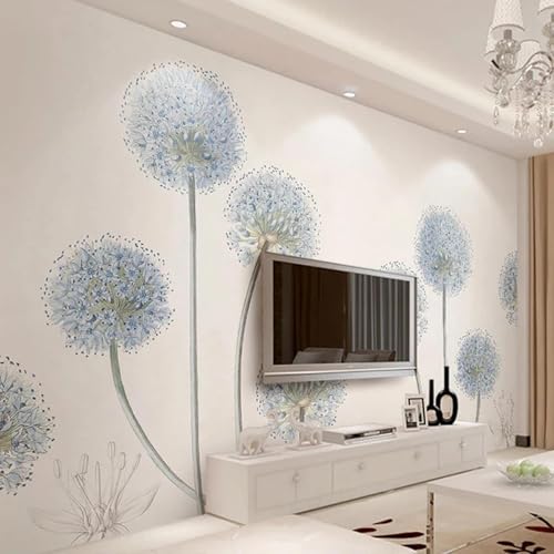 CHUNYAGOK 3d foto tapete für wand moderne einfache löwenzahn schlafzimmer wohnzimmer wand wandbild tapete von CHUNYAGOK