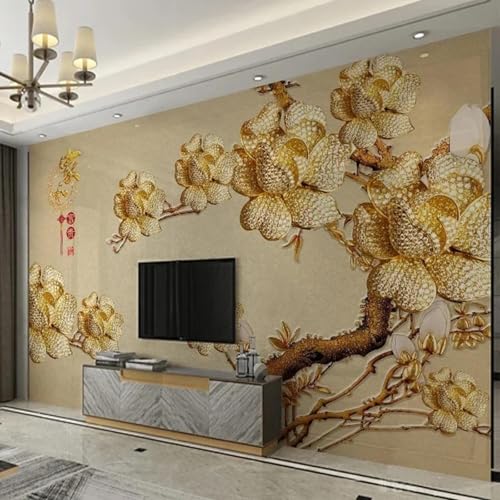 CHUNYAGOK Blumenbaum 3D dreidimensionale Schmuck Wandbilder geeignet für Schlafzimmer Wohnzimmer Wohndekoration Tapeten CHUNYAGOK Blumenbaum 3D dreidimensionale Schmuck Wandbilder geeignet für Schlafzimmer Wohnzimmer Wohndekoration Tapeten von CHUNYAGOK