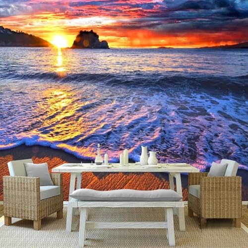 CHUNYAGOK Wandbild Sonnenaufgang Sonnenuntergang Meer Strand Landschaft Wohnzimmer Schlafzimmer Wand Wand Foto Malerei von CHUNYAGOK