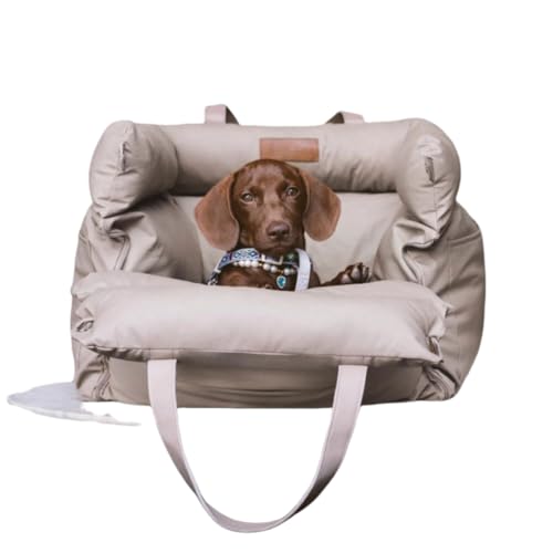 Chunyagok Hundetasche Haustiertragetasche & Reiseprodukte für Hunde zur Autositzbefestigung mit doppelseitigem Kissen 55 × 45 x 50 cm Chunyagok Hundetasche Haustiertragetasche & Reiseprodukte für Hunde zur Autositzbefestigung mit doppelseitigem Kissen 55 × 45 x 50 cm von CHUNYAGOK
