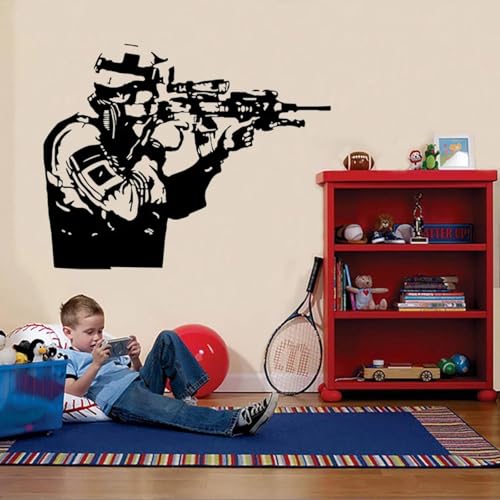 Militär Soldat Armee Wandaufkleber Moderne Wohnkultur Jungen Teenager Zimmer Schlafzimmer Spielzimmer Aufkleber Poster Teens Wandbild Militär Soldat Armee Wandaufkleber Moderne Wohnkultur Jungen Teenager Zimmer Schlafzimmer Spielzimmer Aufkleber Poster Teens Wandbild von CHUNYAGOK
